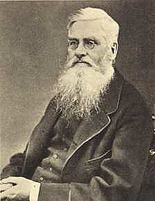 photoportrait of Alfred Russel Wallace in 1878, age 55