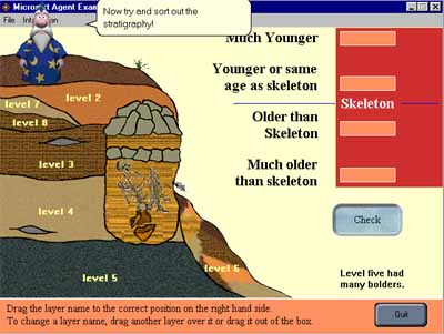 diagram of undisturbed strata youngest rock