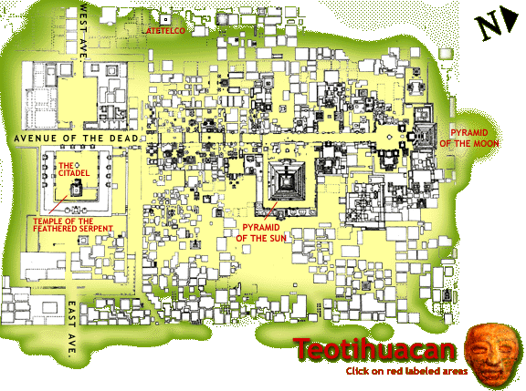 Map of the Ceremonial Complex