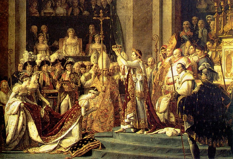 coronation of Emperor Napoléon I