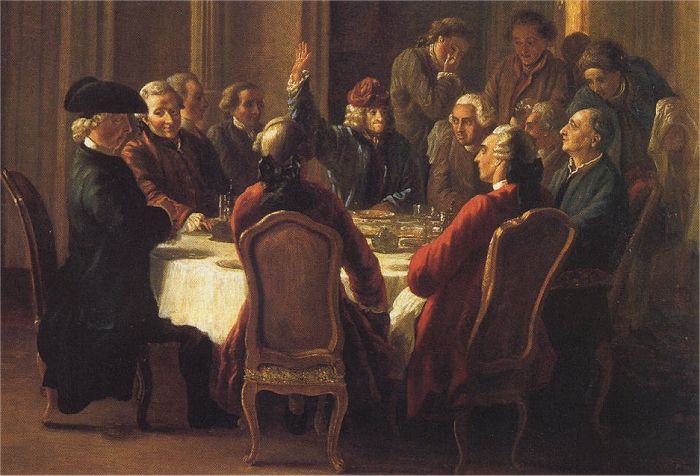 dîner de philosophes