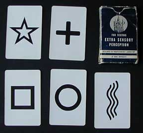 ESP cards: star, cross, square, circle, squiggle