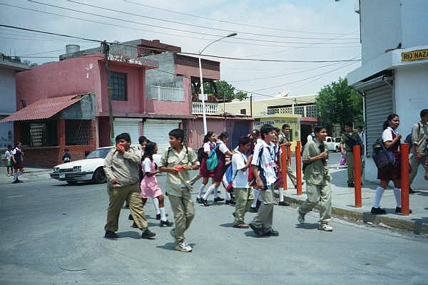 Monterrey School children