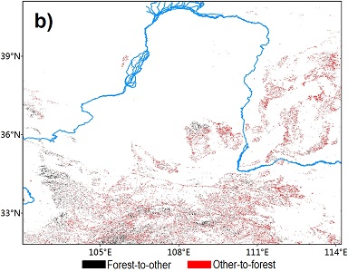 forest change map