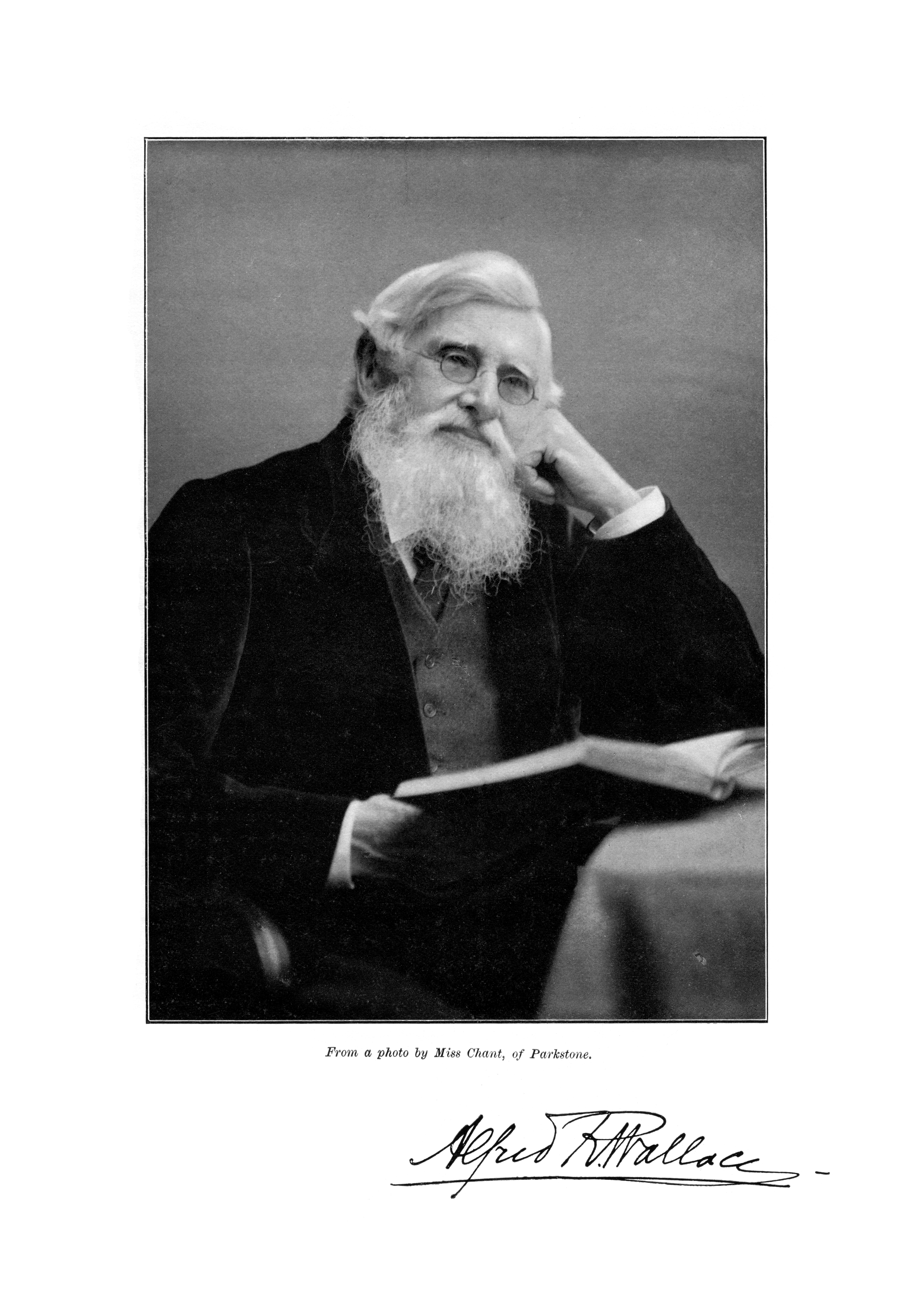 Alfred Russel Wallace Photograph Published 1905