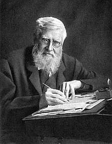 photoportrait of Alfred Russel Wallace in 1913