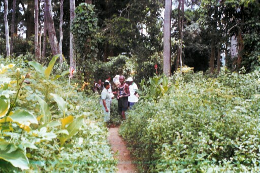 The custodian of the Eke Igbere oral traditions with others