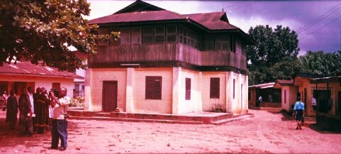 A house of a wealthy person close to Eke Oba, the former slave market