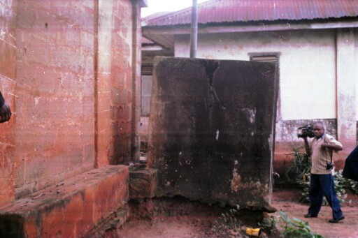 The cameraman videotaping Iheukwumere's compound