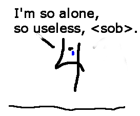 a 4 all alone...<sob>